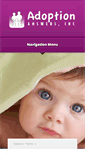 Mobile Screenshot of adoptionanswersinc.com